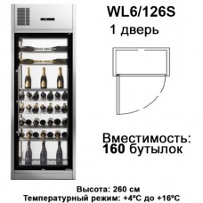 Винная витрина BRERA WL6/126S 
