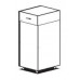 Вертикальный морозильный шкаф DELICE ARP/20B