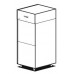 Вертикальный холодильный шкаф DELICE PLUS ADP/41C