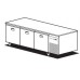 Холодильный стол для кондитерских ECO-LABOR TRPE/3