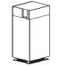 Вертикальный холодильный шкаф HUSKY AFN/70